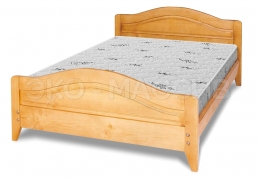 Кровать Филенчатая из массива дуба