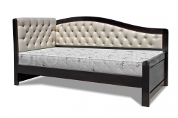 Кровать Жасмин Soft-М из массива дуба