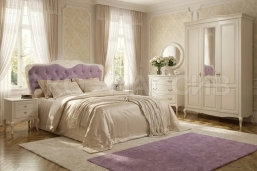 Изображение «Спальный гарнитур Модена из массива сосны»