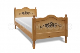 Кровать Бильбао из массива сосны