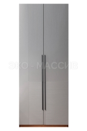 Шкаф Флорина 2-х ств., фасады МДФ в эмали из массива березы