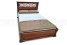 Кровать Дерик из массива дуба