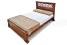 Кровать Дерик из массива дуба