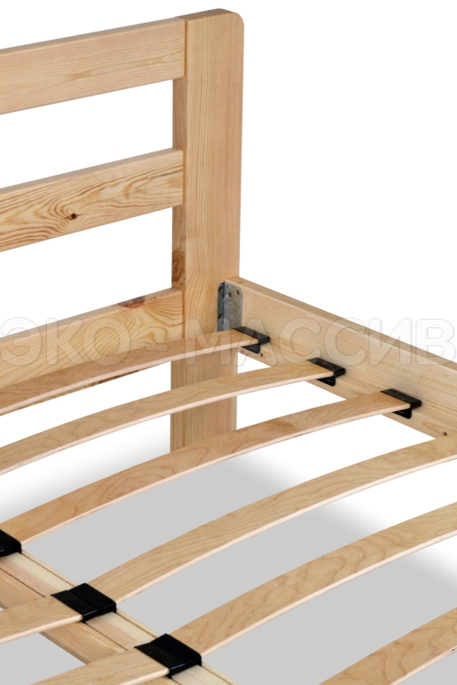 Кровать Делано №3 из массива березы
