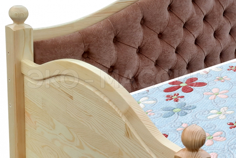 Кровать Милано детская 3 из массива сосны