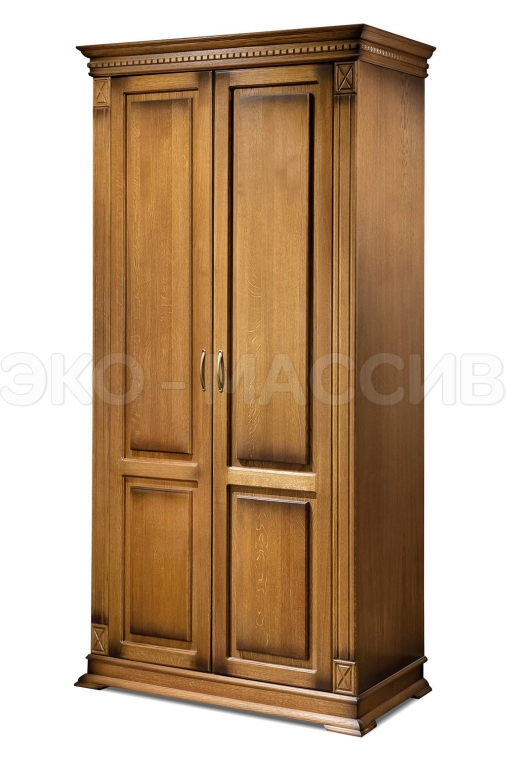 Шкаф 2-дверный Хьюстон-1 из массива сосны