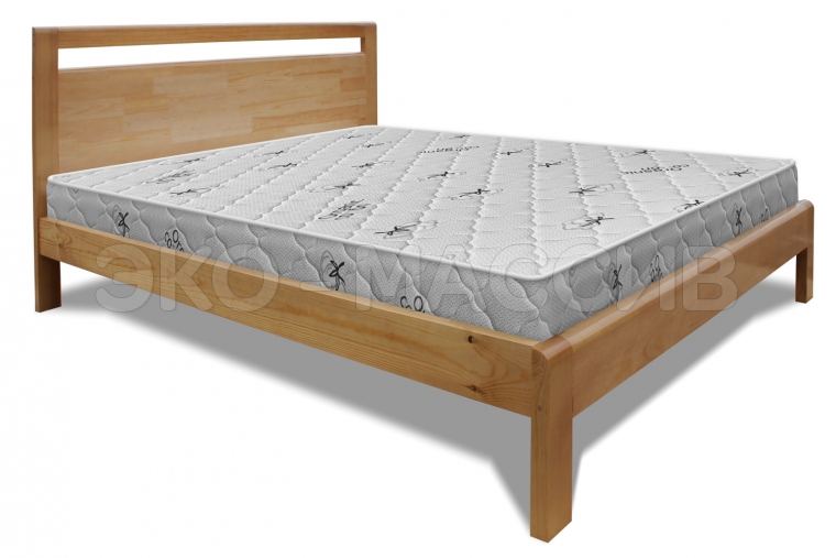 Кровать Камия из массива дуба