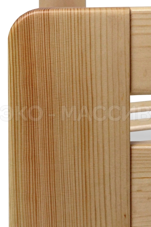 Кровать Делано №3 из массива сосны