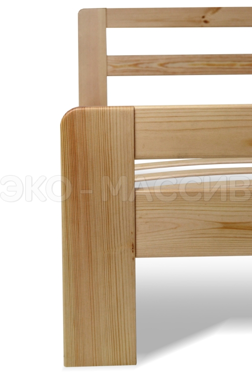 Кровать Делано №3 из массива сосны