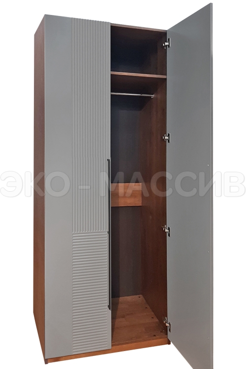 Шкаф Флорина 2-х ств., фасады МДФ в эмали из массива бука