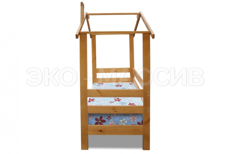 Кровать детская Соник из массива березы