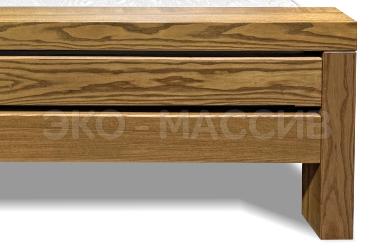 Кровать Ареццо из массива дуба