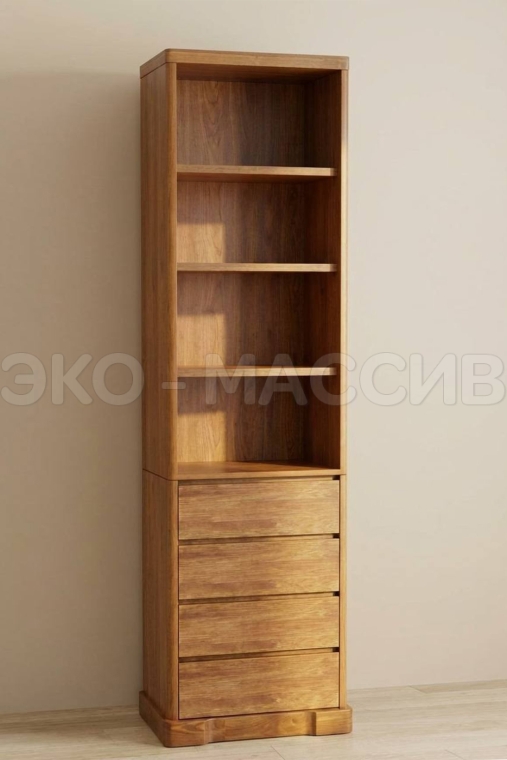 Стеллаж Альба Люкс из массива дуба