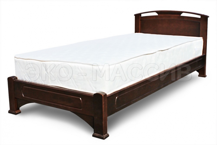 Кровать Маргарита из массива дуба