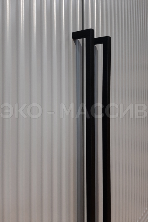 Шкаф Флорина 2-х ств., фасады МДФ в эмали из массива сосны