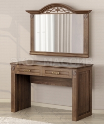 Туалетный столик Камила с зеркалом из массива сосны