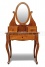 Дамский столик Прованс с овальным зеркалом из массива березы
